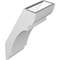 Ekena Millwork 6-in. W x 8-in. D x 16-in. H Olympic Architectural Grade PVC Knee Brace BRCP06X08X16OLY - alternate 4